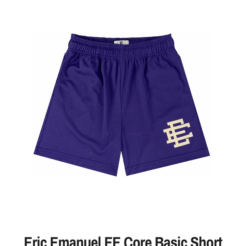 Eric Emanuel Purple Men's Shorts